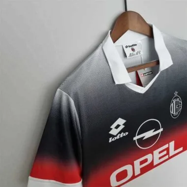 95-96 AC Milan training suit black/white