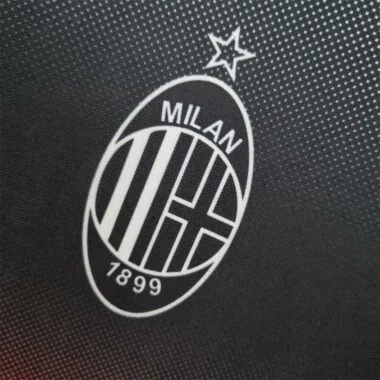 95-96 AC Milan training suit black/white