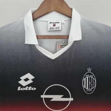 95-96 AC Milan training suit black/white