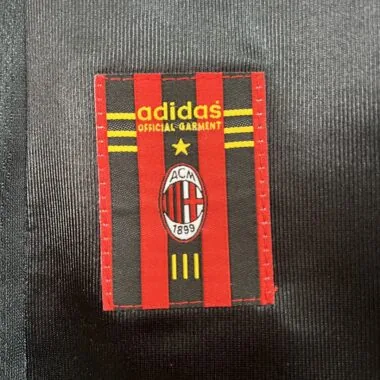 98-99 AC Milan third away black retro jersey