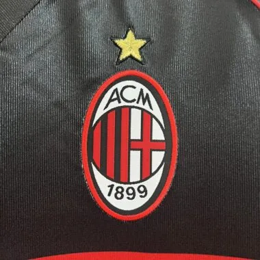 98-99 AC Milan third away black retro jersey