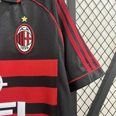 98-99 AC Milan third away black retro jersey
