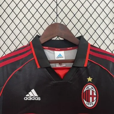 98-99 AC Milan third away black retro jersey