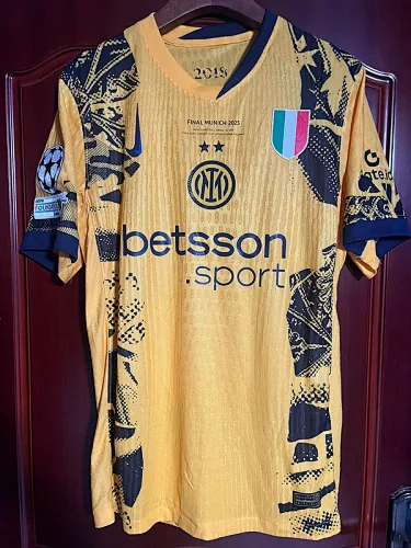 24-25 Inter Milan UCL final match player version S-XXL