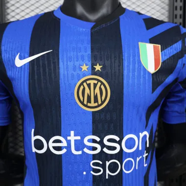 24-25 Inter Milan home player version (with sponsor)