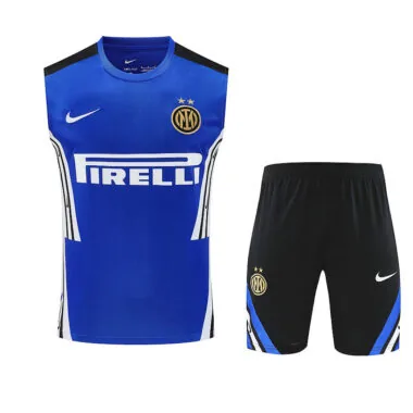 25-26 Completo Inter Milano con gilet blu