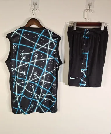 Ensemble gilet noir et bleu de l'Inter Milan 25-26