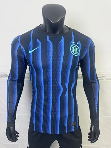 25-26 Inter Milan home long sleeve player version jersey