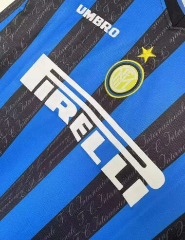 97-98 Inter Milan home long seeve retro jersey