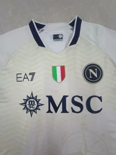 24-25 Naples white special edition jersey