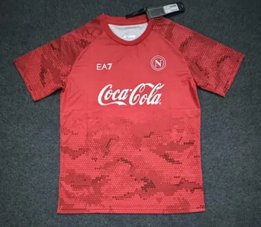24-25 Napoli Red Training Jersey