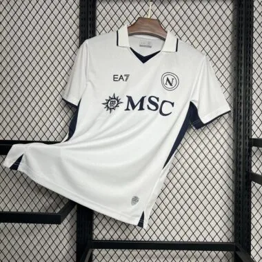 24-25 Napoli away white Jersey