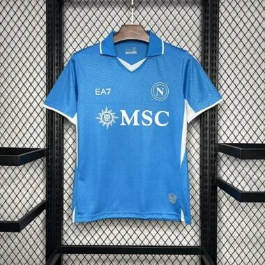 24-25 Napoli home soccer jersey