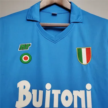 87-88 Napoli home blue