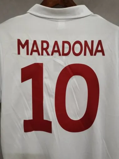 87-88 Napoli away white