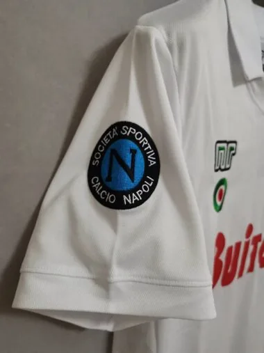 87-88 Napoli away white