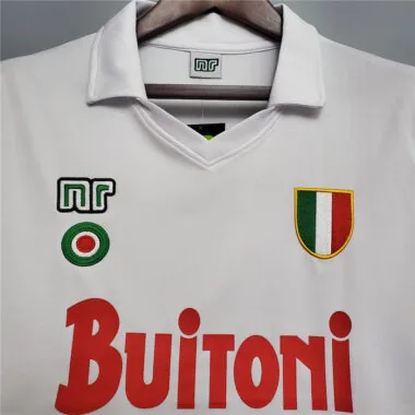 87-88 Napoli away white