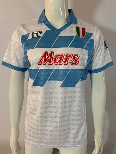 90-91 Napoli away retro soccer jersey size S-2XL