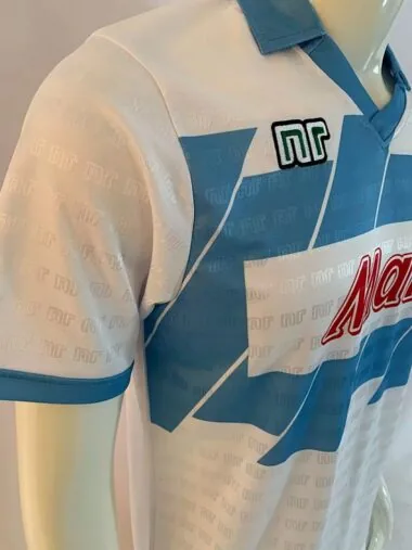 90-91 Napoli away retro Jersey (S-2XL)
