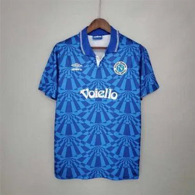 91-93 Napoli home blue