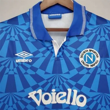 91-93 Napoli home blue