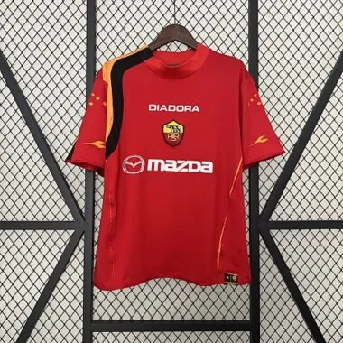04-05 Roma home retro jersey