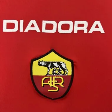 04-05 Roma home retro jersey
