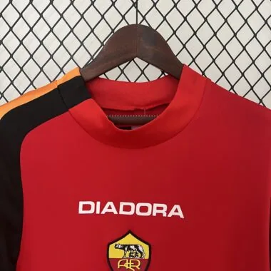 04-05 Roma home retro jersey