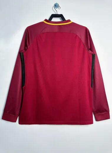 17-18 Roma home long sleeve retro jersey