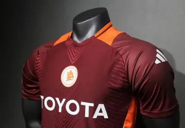 24-25 Roma red player version training jersey