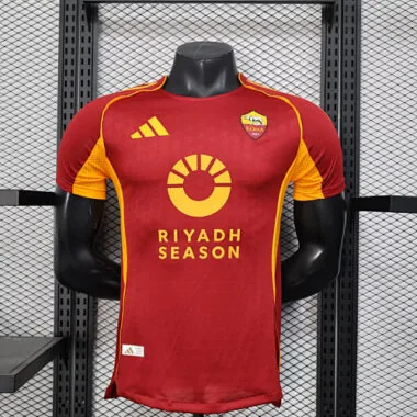 25-26 Roma home player version jersey