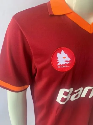 82-83 Roma home retro jersey