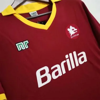 89-90 Roma thuiswedstrijd