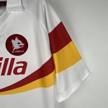 90-91 Roma away white Jersey