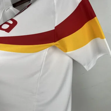 90-91 Roma away white Jersey