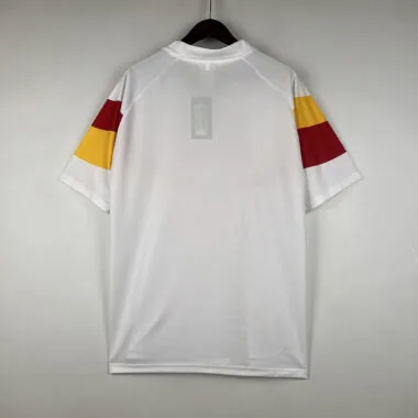 90-91 Roma away white Jersey