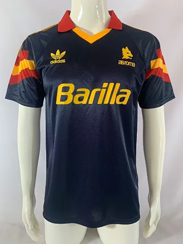91-92 Roma Third Away Retro Jersey