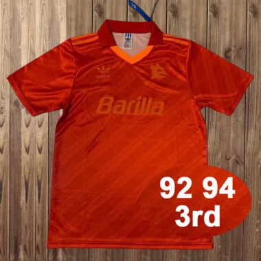 92-94 Roma Third away retro jersey