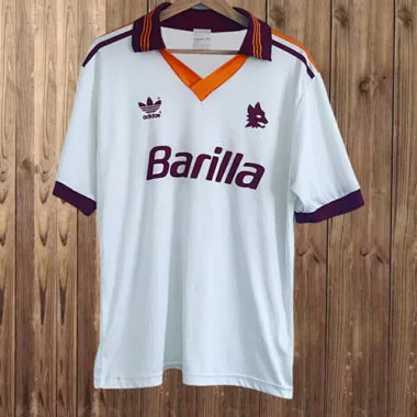 92-94 Roma away retro jersey