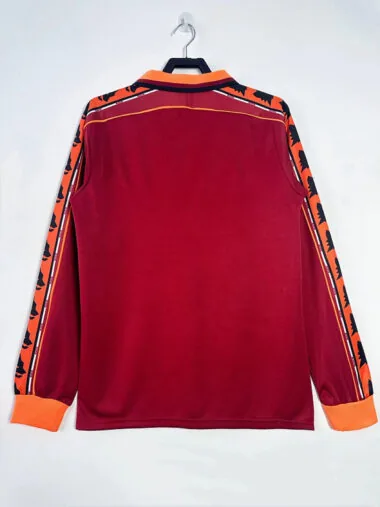 98-99 Roma home retro long sleeve jersey