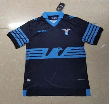 Camiseta retro azul de la Lazio para partidos fuera de casa de la temporada 15-16
