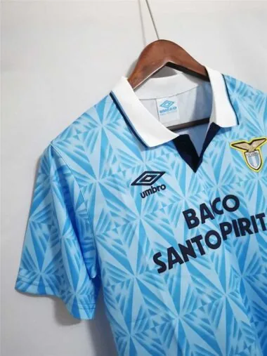 91-92 Lazio home blue