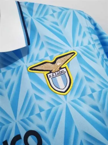 91-92 Lazio home blue