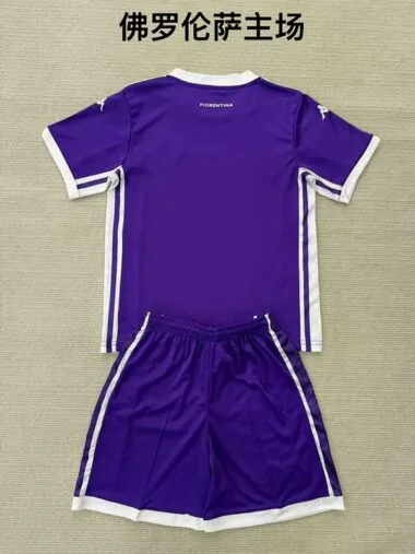 25-26 Fiorentina home kid kit