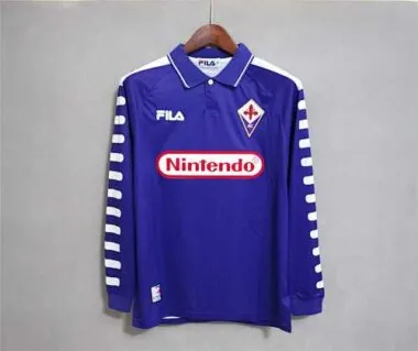 Maglia da casa a maniche lunghe della Fiorentina 98-99
