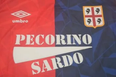 Tipos de letra do Cagliari em casa, 92-93