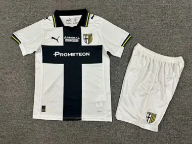 25-26 Parma Calcio home kid kit
