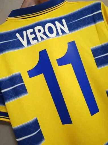 98-99 Parma third away yellow/blue