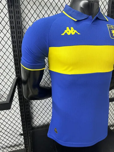 25-26 Camisola especial azul do Génova versão jogador