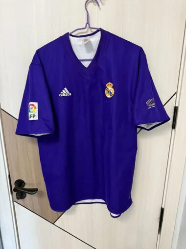 02-03 Real Madrid Third Away reversible retro jersey
